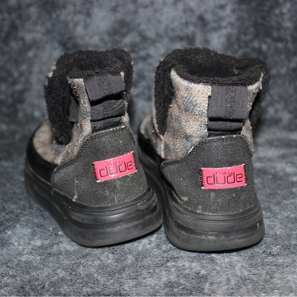 Animal Print Hey dude Boots size Kids size 4 - Picture 5 of 6